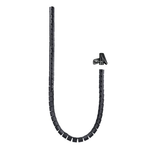 12743-Nanocable 10.36.0001-BK pasacables Negro 2,5 cm