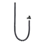 12743-Nanocable 10.36.0001-BK pasacables Negro 2,5 cm