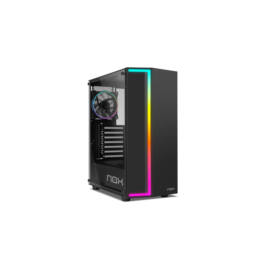 12801-NOX CAJA ATX INFINITY GAMMA. SEMITORRE. ARGB RAINBOW. LATERAL CRISTAL TEMPLADO 12801-NOX CAJA ATX INFINITY GAMMA. SEMITORRE. ARGB RAINBOW. LATERAL CRISTAL TEMPLADO