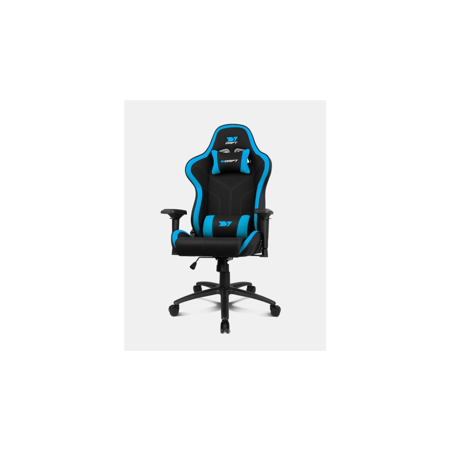 12812-DRIFT DR110BL silla para videojuegos Butaca para jugar Asiento acolchado Negro, Azul 12812-DRIFT DR110BL silla para videojuegos Butaca para jugar Asiento acolchado Negro, Azul