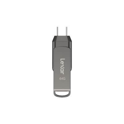 Lexar JumpDrive LJDD400064G BNQNG unidad flash USB 64 GB USB Tipo C 32 Gen 1 31 Gen 1 Gris