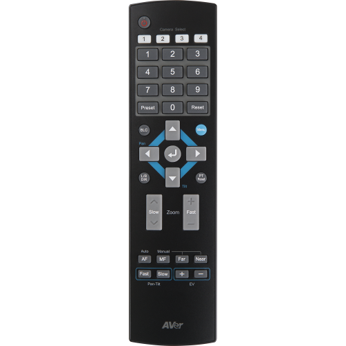 12868-AVer 0412S510-ASR accesorio para videoconferencia Mando a distancia Negro