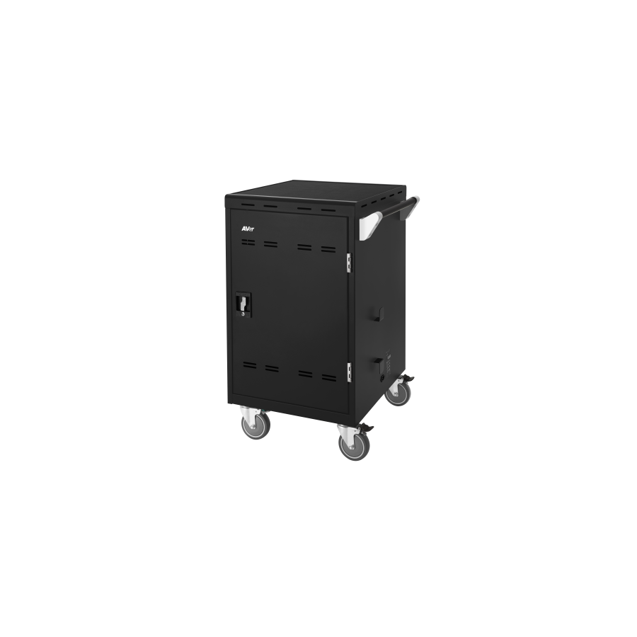 12875-AVer E24C Negro Notebook / Tablet Carro/soporte de suelo con ruedas multimedia 12875-AVer E24C Negro Notebook / Tablet Carro/soporte de suelo con ruedas multimedia