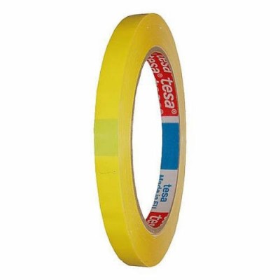 CINTA DE EMBALAJE EN PVC DE COLORES 12MMX66M AMARILLO TESA 04204 00041 00