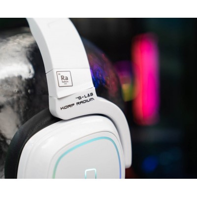 THE G LAB AURICULARES PC PS4 Y XBOX ONE NINTENDO SWITCH ANDROID BLANCO KORP RADIUM WHITE