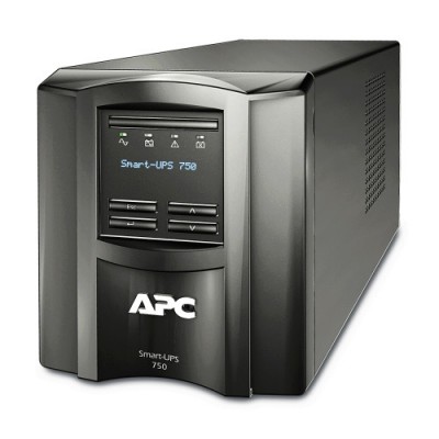 APC SMT750IC sistema de alimentacion ininterrumpida UPS Linea interactiva 075 kVA 500 W 6 salidas AC