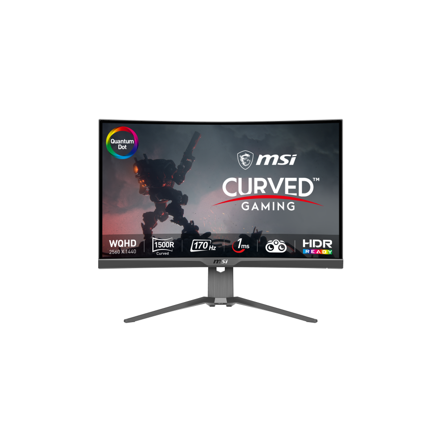 12989-MSI MAG 275CQRF QD pantalla para PC 68,6 cm (27") 2560 x 1440 Pixeles Wide Quad HD Negro 12989-MSI MAG 275CQRF QD pantalla para PC 68,6 cm (27") 2560 x 1440 Pixeles Wide Quad HD Negro