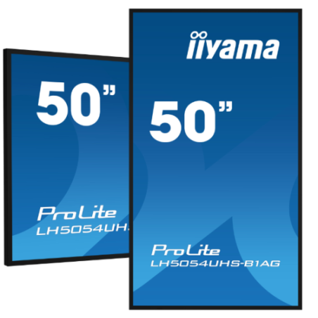 13032-(ULTS.UNIDADES) MONITOR IIYAMA 50" (LH5054UHS-B1AG) ANDROID 11 / 3844X2160 (4K UHD) / OPERACION 24/7 /500CD / LAND