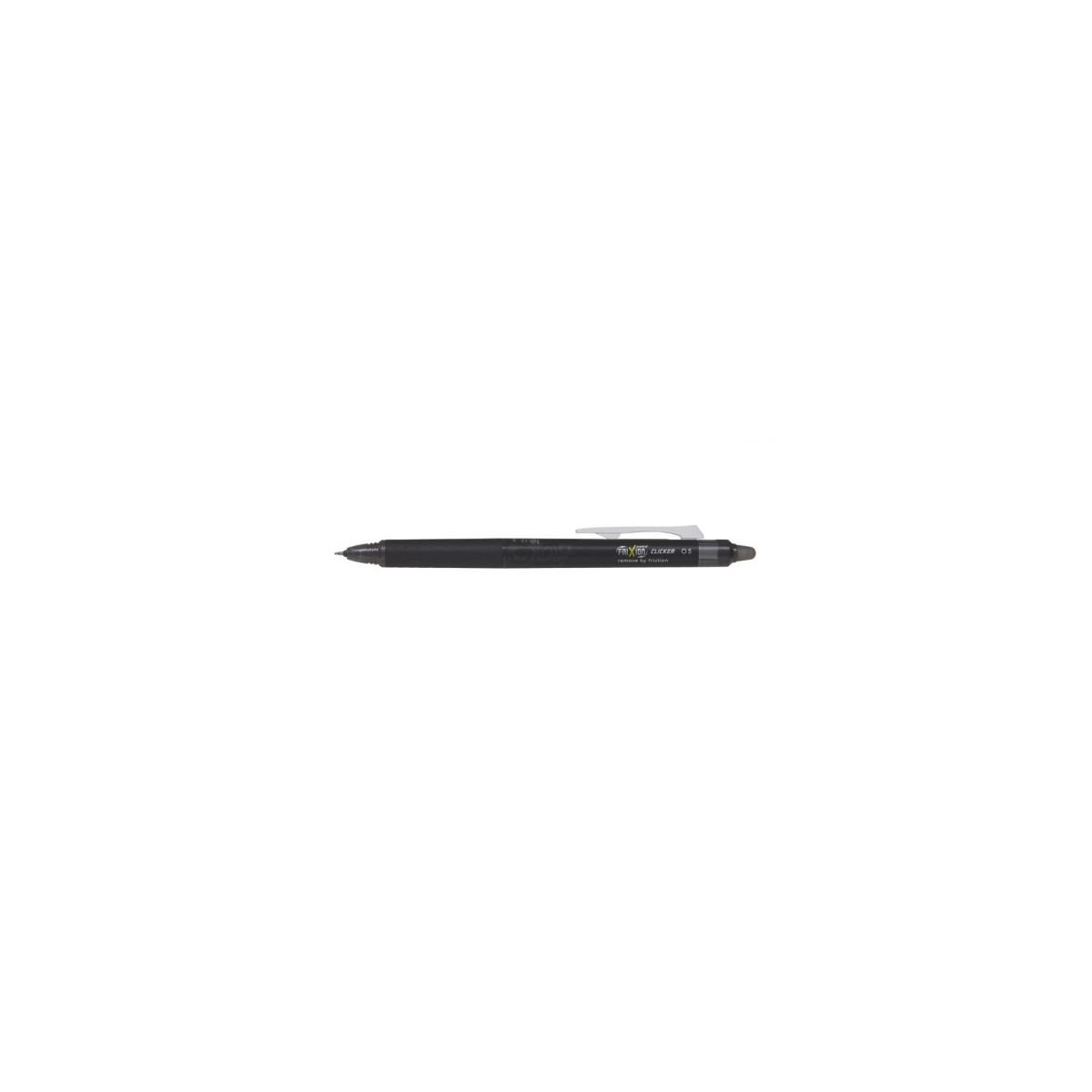 Pilot FriXion Point Clicker Boligrafo de gel de punta retractil Fino Negro 1 piezas