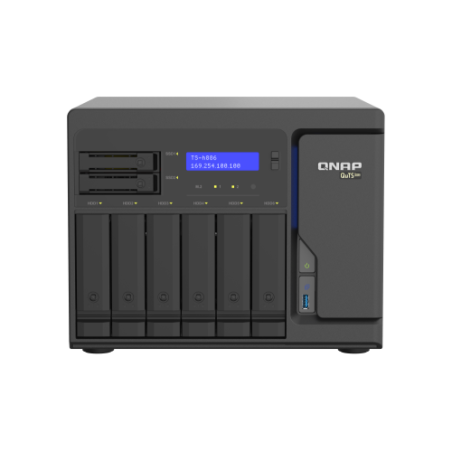 13058-QNAP TS-h886 NAS Torre Ethernet Negro D-1602