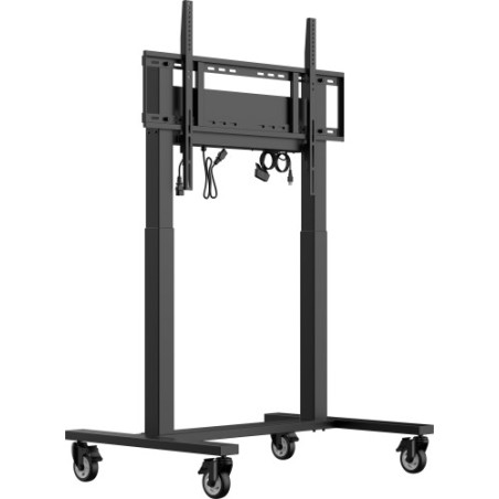 13076-IIYAMA SOPORTE ELEVADOR MONITOR ELECTICO CON RUEDAS (55"-86") / VESA HASTA 800X600 / CARGA MAX. 80 KG / ALTURA AJU