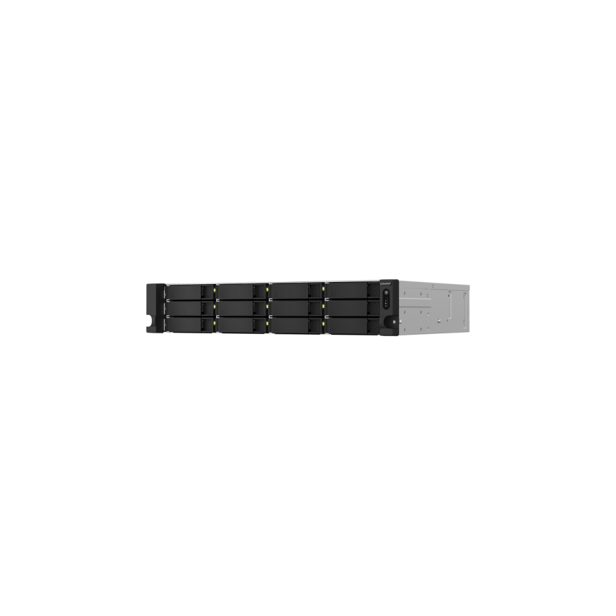 13077-QNAP TS-1264U-RP NAS Bastidor (2U) Ethernet Aluminio, Negro 13077-QNAP TS-1264U-RP NAS Bastidor (2U) Ethernet Aluminio, Negro