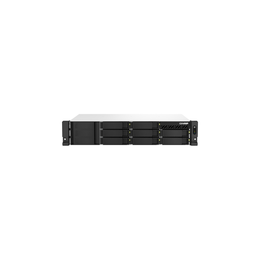 13079-QNAP TS-864EU-RP-8G servidor de almacenamiento NAS Bastidor (2U) Ethernet Negro 13079-QNAP TS-864EU-RP-8G servidor de almacenamiento NAS Bastidor (2U) Ethernet Negro