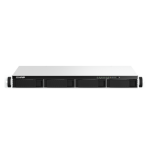 13083-QNAP TS-464eU NAS Bastidor (1U) Ethernet Negro N5095