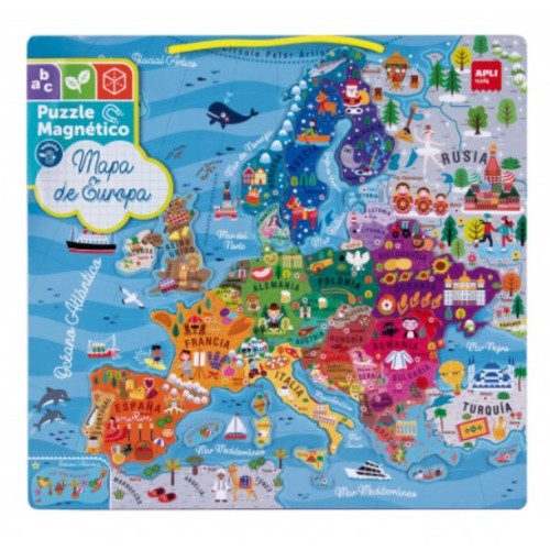 13101-MAPA MAGNETICO DE EUROPA APLI 19246