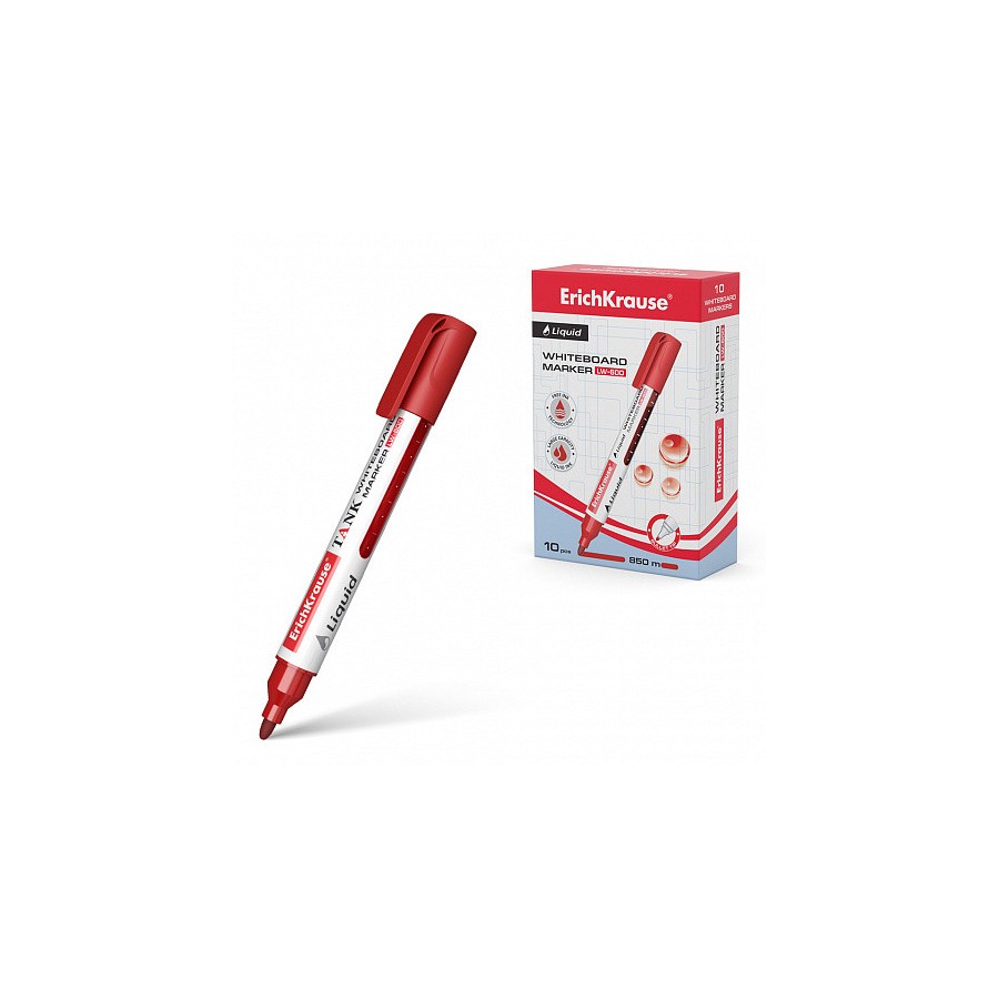 13116-MARCADOR PIZARRA BLANCA CON TINTA LIQUIDA LIQUID LW-600, TINTA COLOR ROJO ERICH KRAUSE 48776 13116-MARCADOR PIZARRA BLANCA CON TINTA LIQUIDA LIQUID LW-600, TINTA COLOR ROJO ERICH KRAUSE 48776