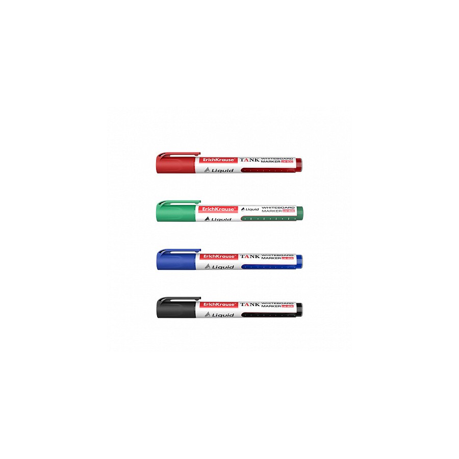13120-SET 4 MARCADORES PIZARRA BLANCA CON TINTA LIQUIDA LW-600 NEGRO, AZUL, ROJO, VERDE ERICH KRAUSE 58362 13120-SET 4 MARCADORES PIZARRA BLANCA CON TINTA LIQUIDA LW-600 NEGRO, AZUL, ROJO, VERDE ERICH KRAUSE 58362