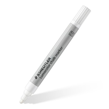 13131-Staedtler Lumocolor marcador de tiza Bala Azul, Rojo, Blanco, Amarillo 4 pieza(s)