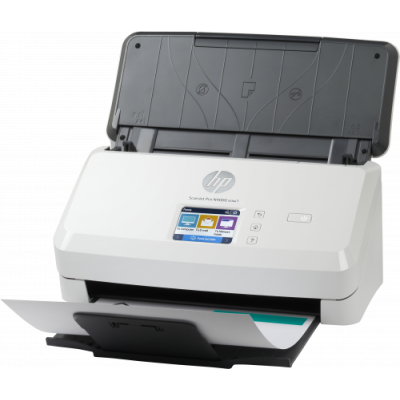 HP Scanjet Pro N4000 snw1 Escaner alimentado con hojas 600 x 600 DPI A4 Negro Blanco