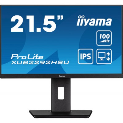 iiyama ProLite XUB2292HSU B6 pantalla para PC 559 cm 22 1920 x 1080 Pixeles Full HD LED Negro