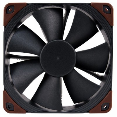 NOCTUA VENTILADOR CAJA NF F12I IPPC 2000 PWM INDUSTRIAL 120MM 120X120X25MM 12V 2000RPM 450RPM 297 DBA 1218 M3 H 394 MM H2O 4 PI