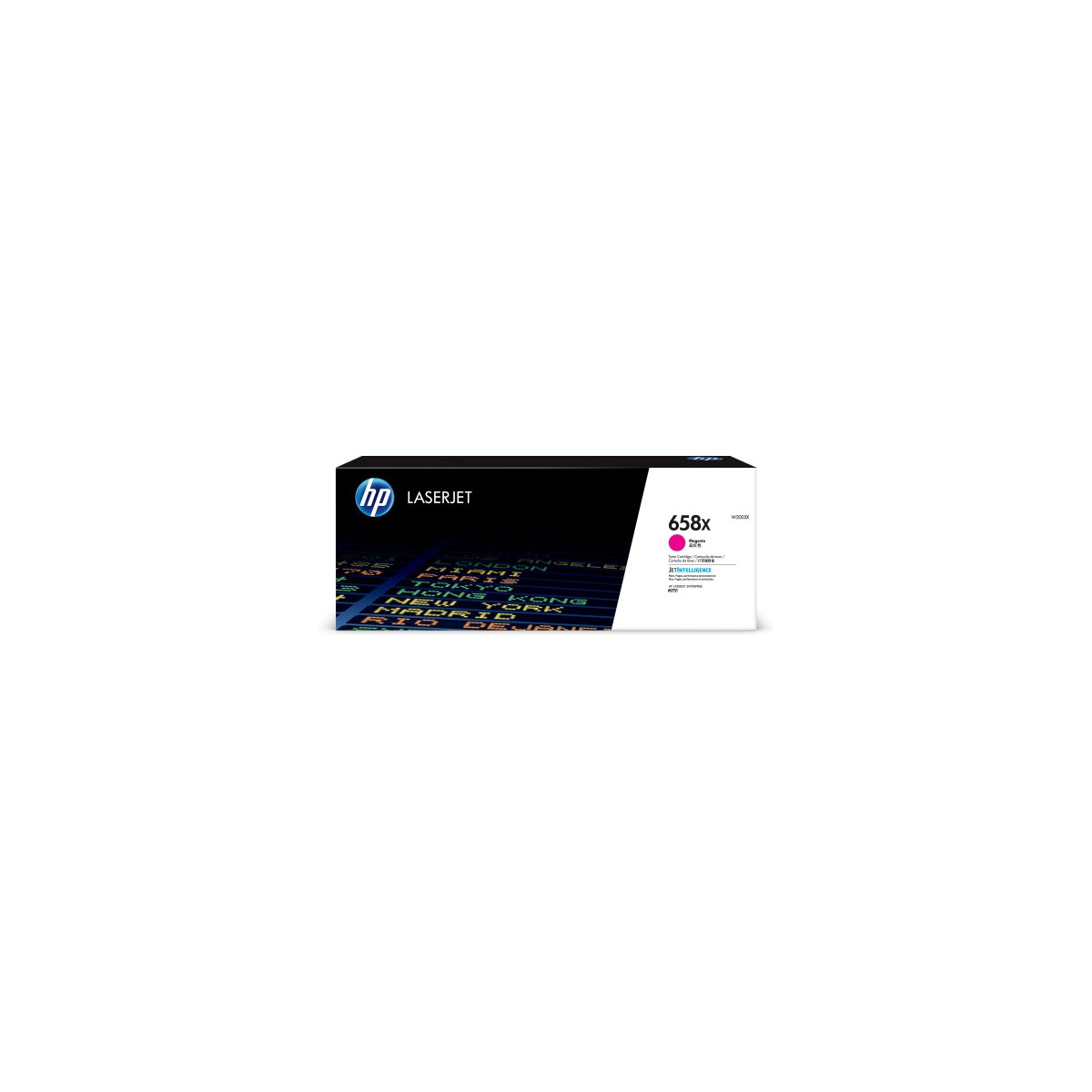 HP Cartucho de toner Original LaserJet 658X magenta de alta capacidad