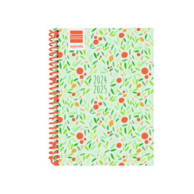 AGENDA ESCOLAR 2024 2025 8º 120X164 SEMANA VISTA HORIZONTAL DIVA FRUITS FINOCAM 536100325