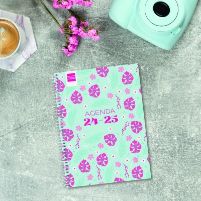 AGENDA ESCOLAR 2024 2025 4º 155X212 1 DiA PaGINA COOL SELVA FINOCAM 645060725