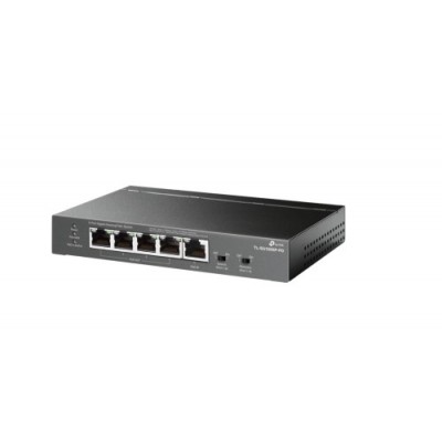 TP LINK SWITCH GIGABIT DE SOBREMESA DE 5 PUERTOS CON 1 PUERTO POE DE ENTRADA Y 4 PUERTOS POE DE SALIDA PUERTO 4 PUERTOS GIGABIT