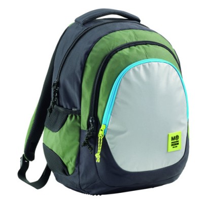 MOCHILA TRIPLE BERLIN RECICLADA RIDER GREEN MIQUELRIUS MR19332