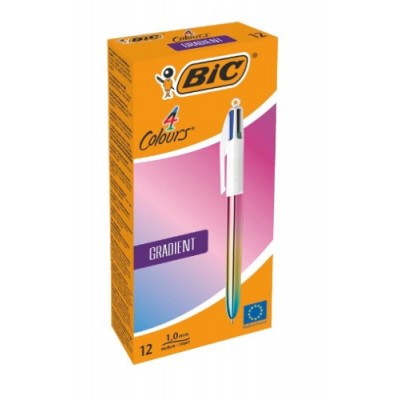 BOLiGRAFO 4 COLORES GRADIENT BIC 511034