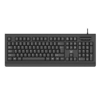 Ewent EW3286 teclado Universal USB QWERTY Espanol Negro