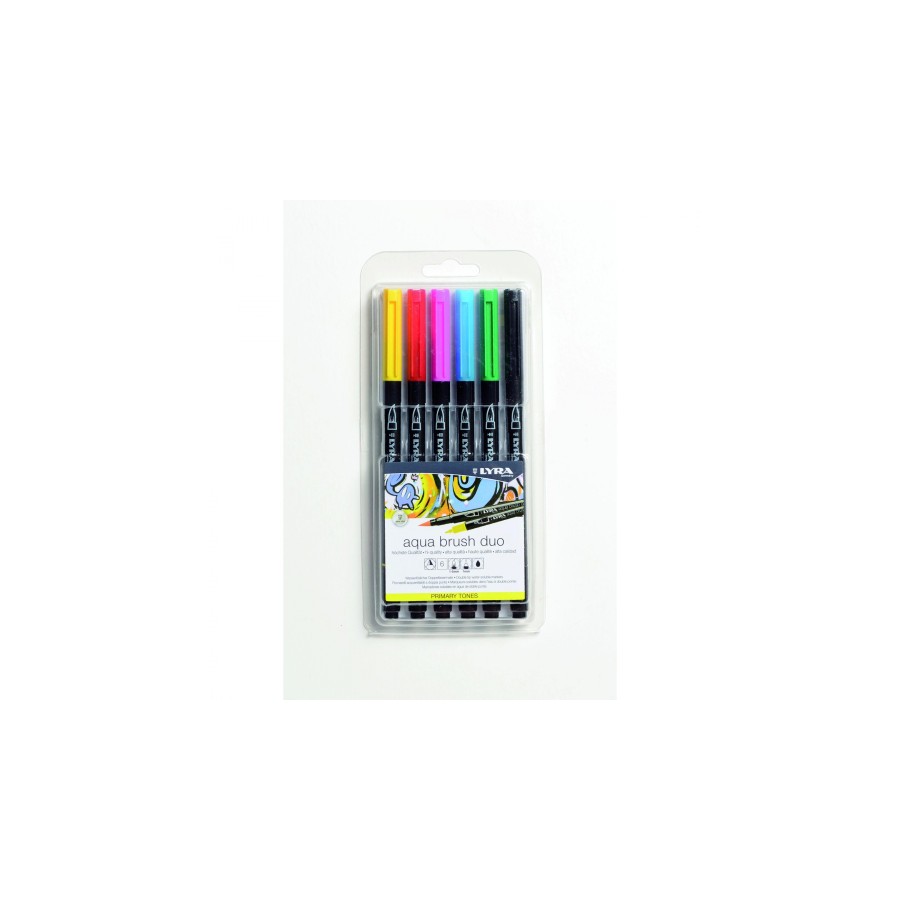 13161-ESTUCHE 6 UDS AQUA BRUSH DUO TONOS PRIMARIOS LYRA GROOVE L6521060 13161-ESTUCHE 6 UDS AQUA BRUSH DUO TONOS PRIMARIOS LYRA GROOVE L6521060