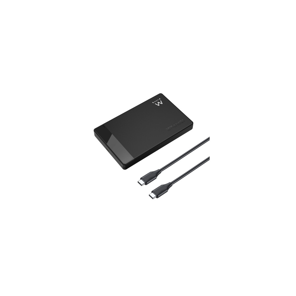 Ewent EW7073 caja para disco duro externo Carcasa de disco duro SSD Negro 25