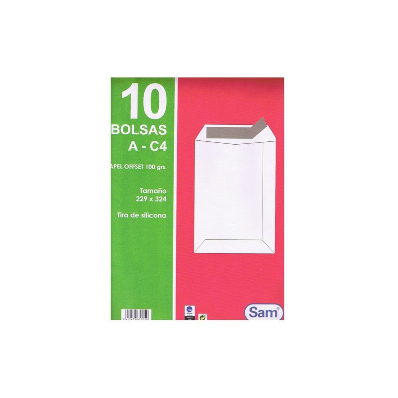 1318-PAQUETES DE 10 BOLSAS BLANCAS, CON TIRA DE SILICONA TAMANO 229X324 100 GRS. SAM 665105 1318-PAQUETES DE 10 BOLSAS BLANCAS, CON TIRA DE SILICONA TAMANO 229X324 100 GRS. SAM 665105