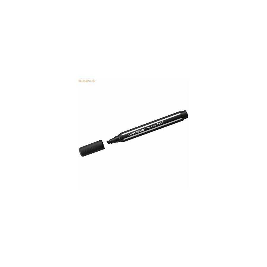 13184-ROTULADOR PREMIUM CON PUNTA DE FIBRA BISELADA PEN 68 MAX COLOR NEGRO STABILO 768/46 13184-ROTULADOR PREMIUM CON PUNTA DE FIBRA BISELADA PEN 68 MAX COLOR NEGRO STABILO 768/46