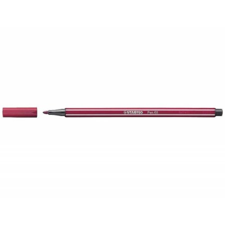 13186-ROTULADOR PREMIUM CON PUNTA DE FIBRA BISELADA PEN 68 MAX COLOR PURPURA STABILO 768/19