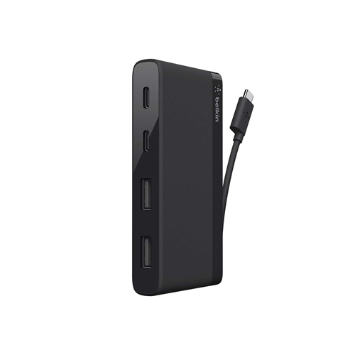 13268-Belkin F4U090btBLK 5000 Mbit/s Negro