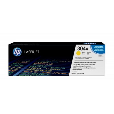 HP 304A TONER HP304A AMARILLO CC532A