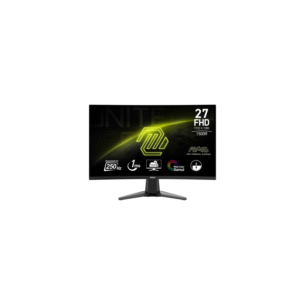 MSI MAG 27C6X pantalla para PC 686 cm 27 1920 x 1080 Pixeles Full HD LCD Negro