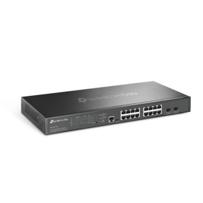 TP Link Omada SG3218XP M2 switch Gestionado L2 25G Ethernet 100 1000 2500 Energia sobre Ethernet PoE 1U Negro