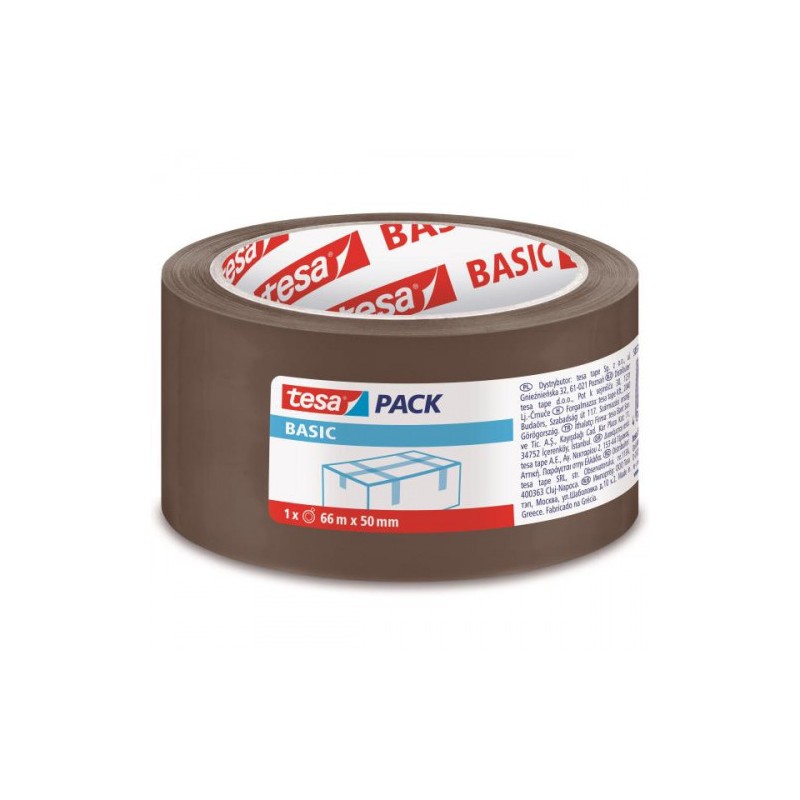 1335-PACK 6 CINTAS DE EMBALAJE BASIC 50MM.X66M. MARRON TESA 58571-00000-00 1335-PACK 6 CINTAS DE EMBALAJE BASIC 50MM.X66M. MARRON TESA 58571-00000-00