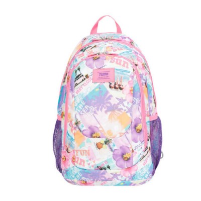 Totto Goctal mochila Mochila escolar Rosa Poliester