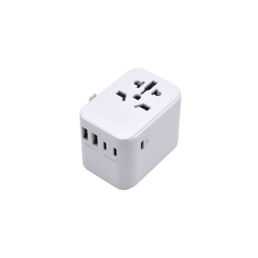 13381-Ewent EW1470 adaptador de enchufe electrico Universal Blanco 13381-Ewent EW1470 adaptador de enchufe electrico Universal Blanco