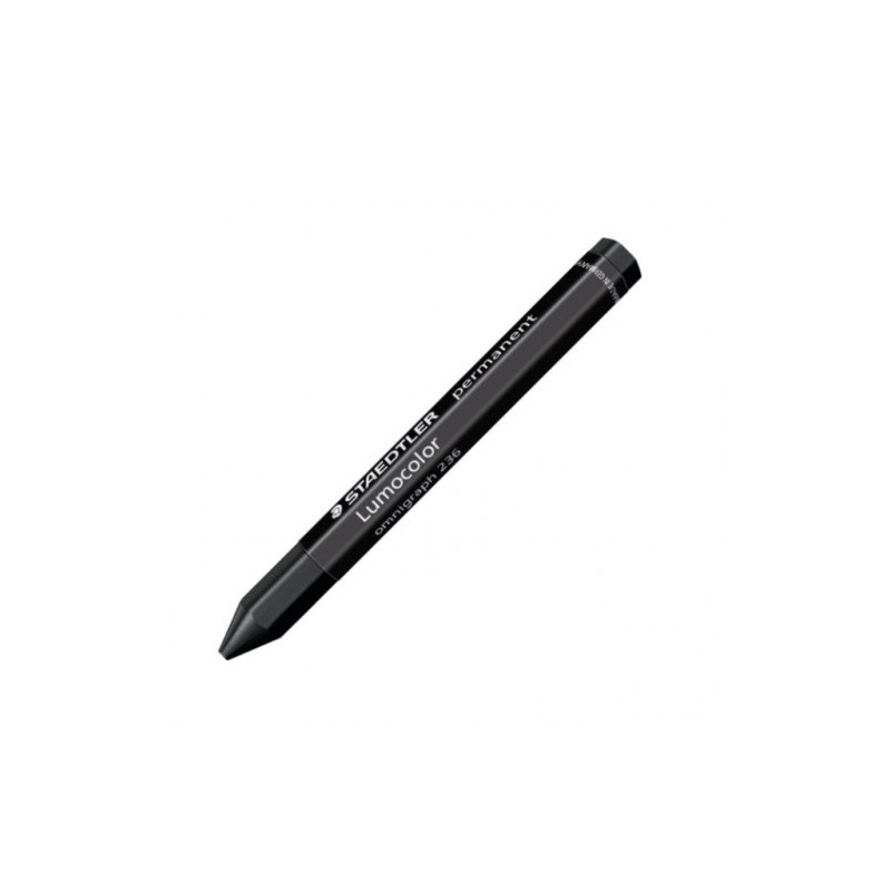 1339-LAPIZ CERA PERMANENTE LUMOCOLOR OMNIGRAPH 12MM. NEGRO STAEDTLER 236-9 1339-LAPIZ CERA PERMANENTE LUMOCOLOR OMNIGRAPH 12MM. NEGRO STAEDTLER 236-9