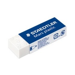 1340-GOMA DE BORRAR MARS PLASTIC 65X23X13MM.) STAEDTLER 526 50