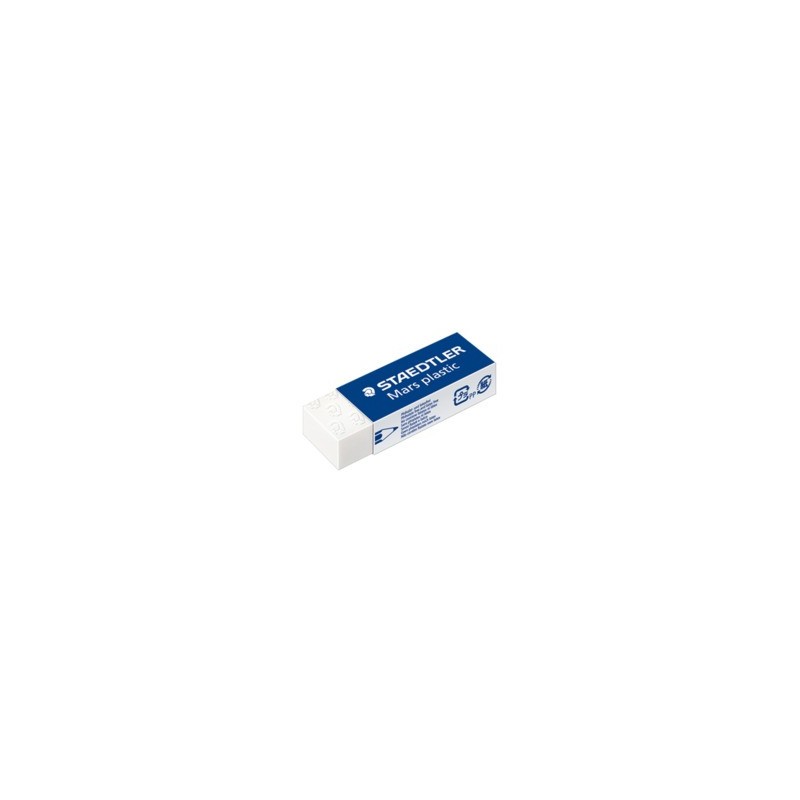 1340-GOMA DE BORRAR MARS PLASTIC 65X23X13MM.) STAEDTLER 526 50 1340-GOMA DE BORRAR MARS PLASTIC 65X23X13MM.) STAEDTLER 526 50