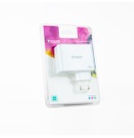 13421-TooQ Cargador de Pared GaN 2xUSB-C/PD + USB-A/QC 100W, Blanco