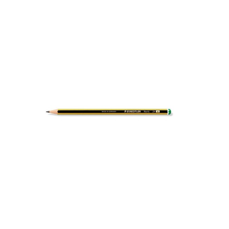 1345-LAPIZ HEXAGONAL NORIS GRADUACION 2H SIN GOMA STAEDTLER 120-4 1345-LAPIZ HEXAGONAL NORIS GRADUACION 2H SIN GOMA STAEDTLER 120-4