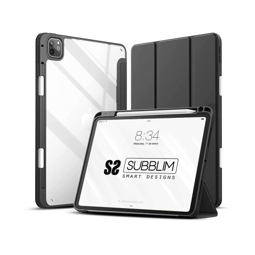 13456-SUBBLIM Funda Tablet Clear Shock Case Ipad Pro 12,9" 2022/2021/2020